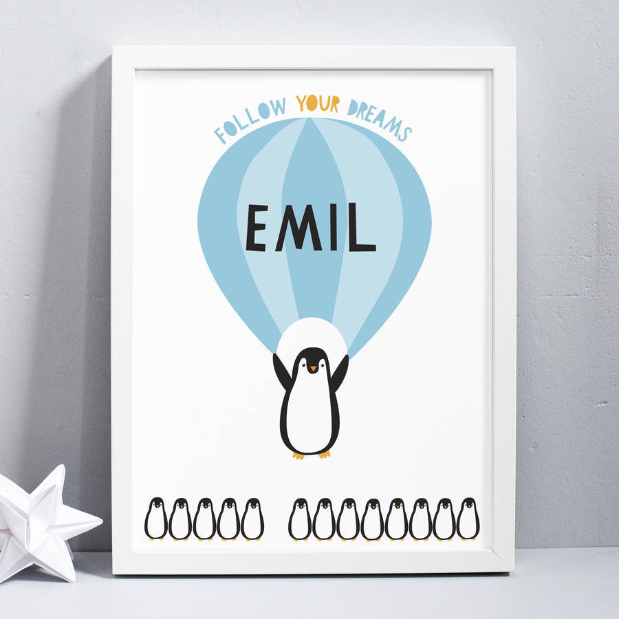 Follow Your Dreams PENGUIN Print
