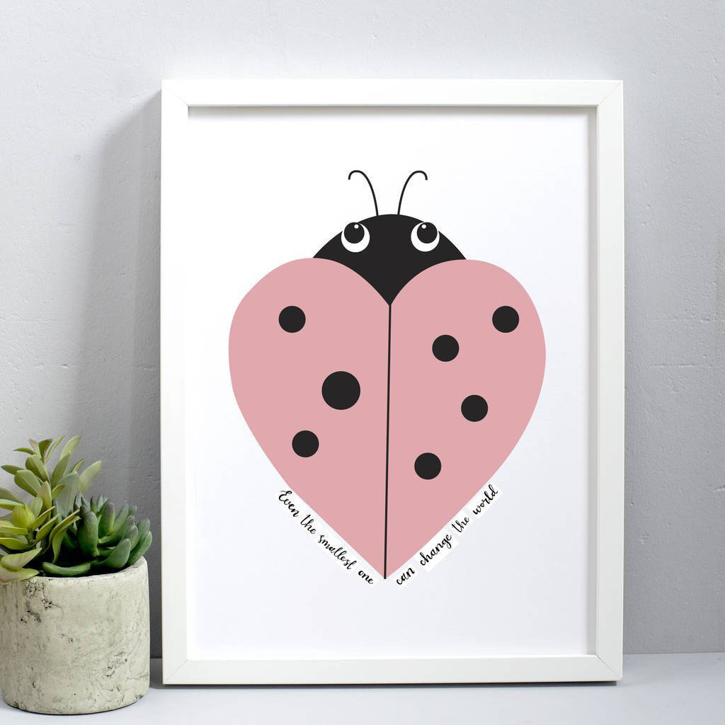 Personalised Ladybird Print